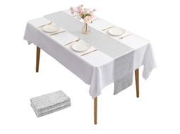 Caminho de Mesa de Lantejoulas 30 Cm * 275 Cm Toalha de Mesa com Brilho de Lantejoulas para Casamento Decorações de Banquete Prateado