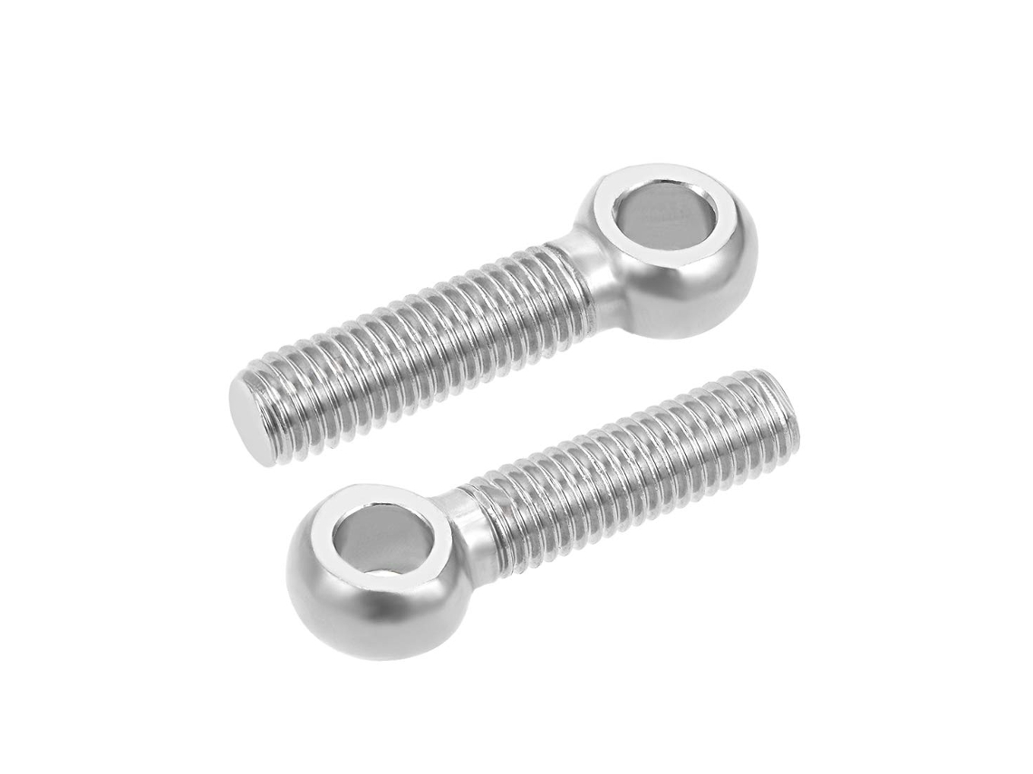 Parafuso de Olhal de Elevação M10 x 40mm em Aço Inoxidável 304, Montado em Máquina, Pac. 10 Unid CHABERLU