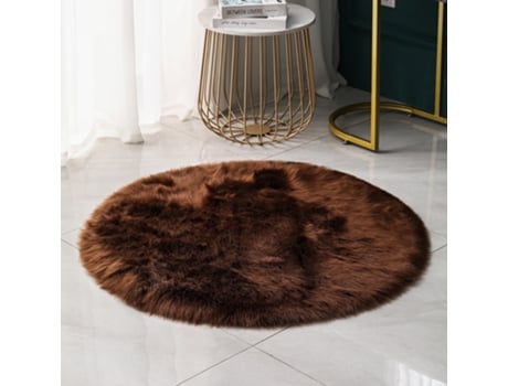 Tapete S de Pele Sintética para Áreas Desgrenhadas para Quarto Sala de Estar e Café-300Cm LUUCOZK