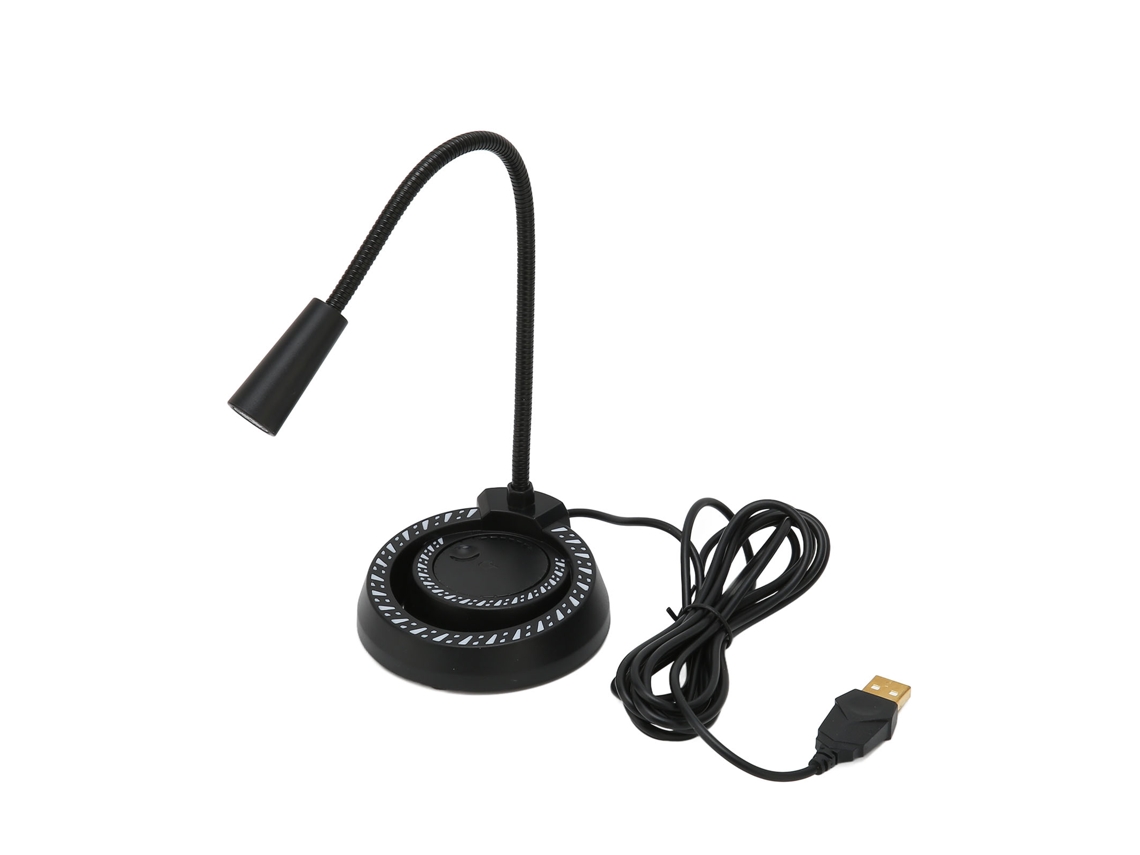 Microfone de computador Golden Light (redução inteligente de ruído, captação de som de 360 graus)