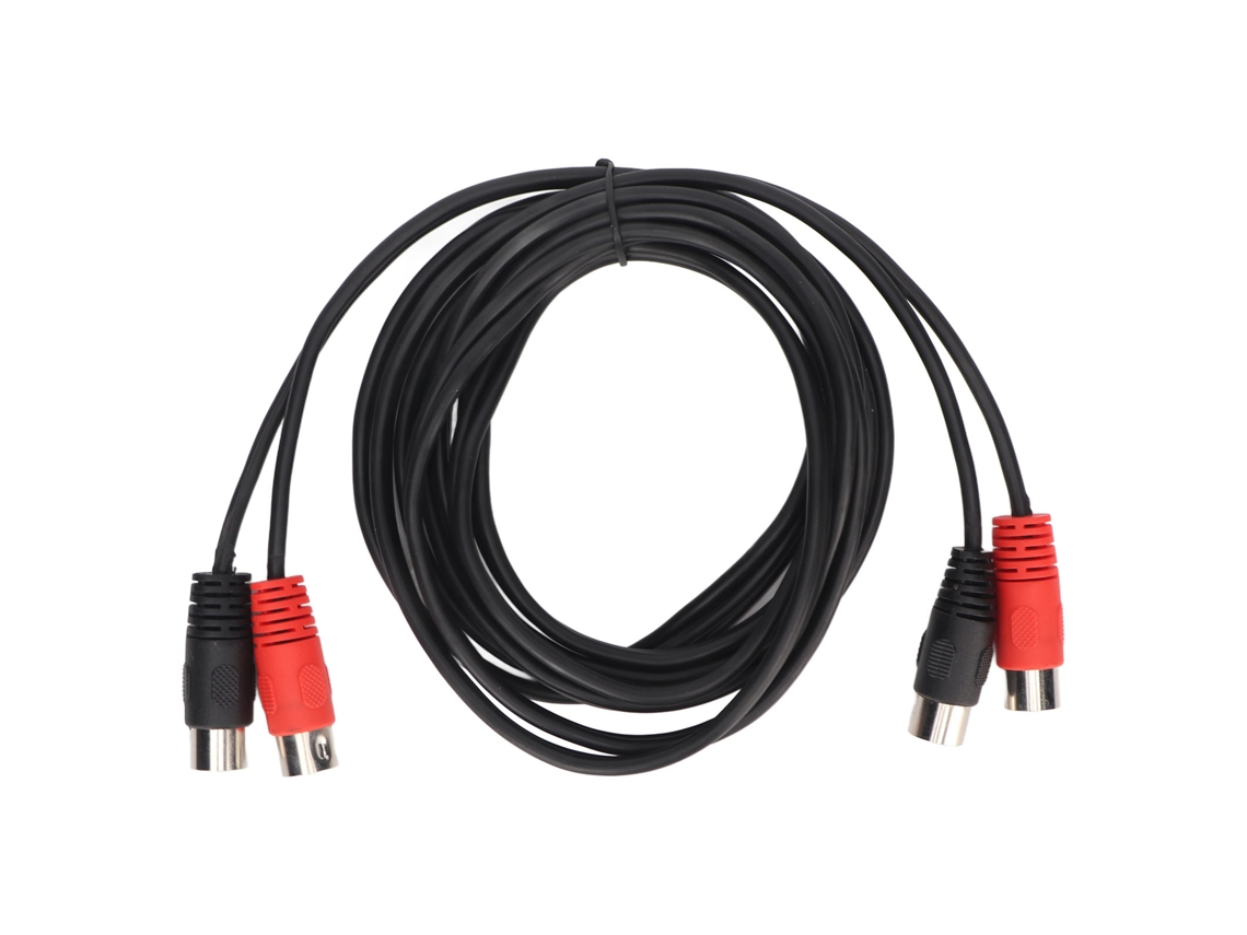 Aetheria cabo Din 5pin Macho para Macho 2 Din Estável Transmissão Tv Câmera Luz Led