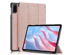 Capa De Couro Para Tablet For Honor Pad X9 / X8 Pro 11.5 Custer Pure Color Com Suporte Triplo