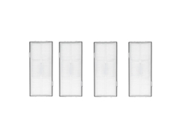 Filtro de substituição de 4 pacotes para Xiaomi Roborock S7 / T7S Plus Acessórios de peças de reposição de aspirador de pó