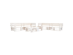 Garden Lounge Set, Garden Lounge Sets Vidaxl Branco Madeira De Pinho Impregnada (n/a)
