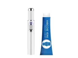 Conjunto De Terapia De Luz Azul Para Varizes E Creme Para Varizes (tratamento De Varizes, Terapia Com Luz Azul)