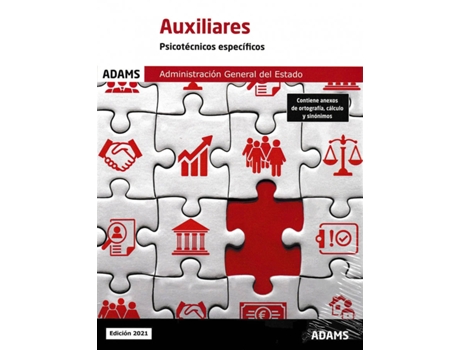 Livro Auxiliares - Psicotecnicos Especificos de Aa.Vv (Espanhol)