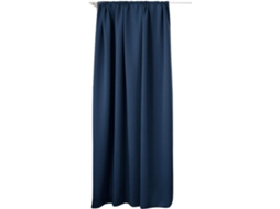 Cortinas Opacas Rootz Blue - Cortinas Blackout - Cortinas Isolantes Térmicas - Economia De Energia - 245 Cm X 135 Cm