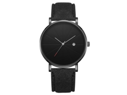 Reloj Pulsera Analógico De Cuarzo Con Dial Redondo, Moda Simple Joyería Accesorio