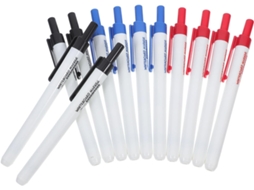 Conjunto de 12 Marcadores para Quadro Branco em Plástico, 12 M, para Escritório CHABERLU