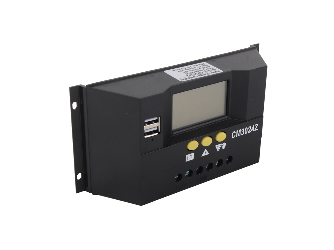Controlador Solar Pwm 12v 24v 30a Automático