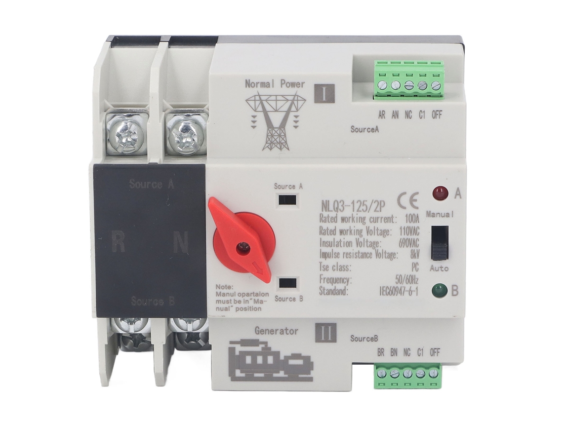 Transferência Automática de Dupla Potência 100A S/MARCA