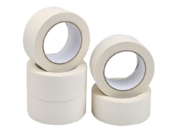 Fita masking adesiva 50mmx50m com forte adesão para pintura, decoração, DIY, indústria, manuais S/MARCA