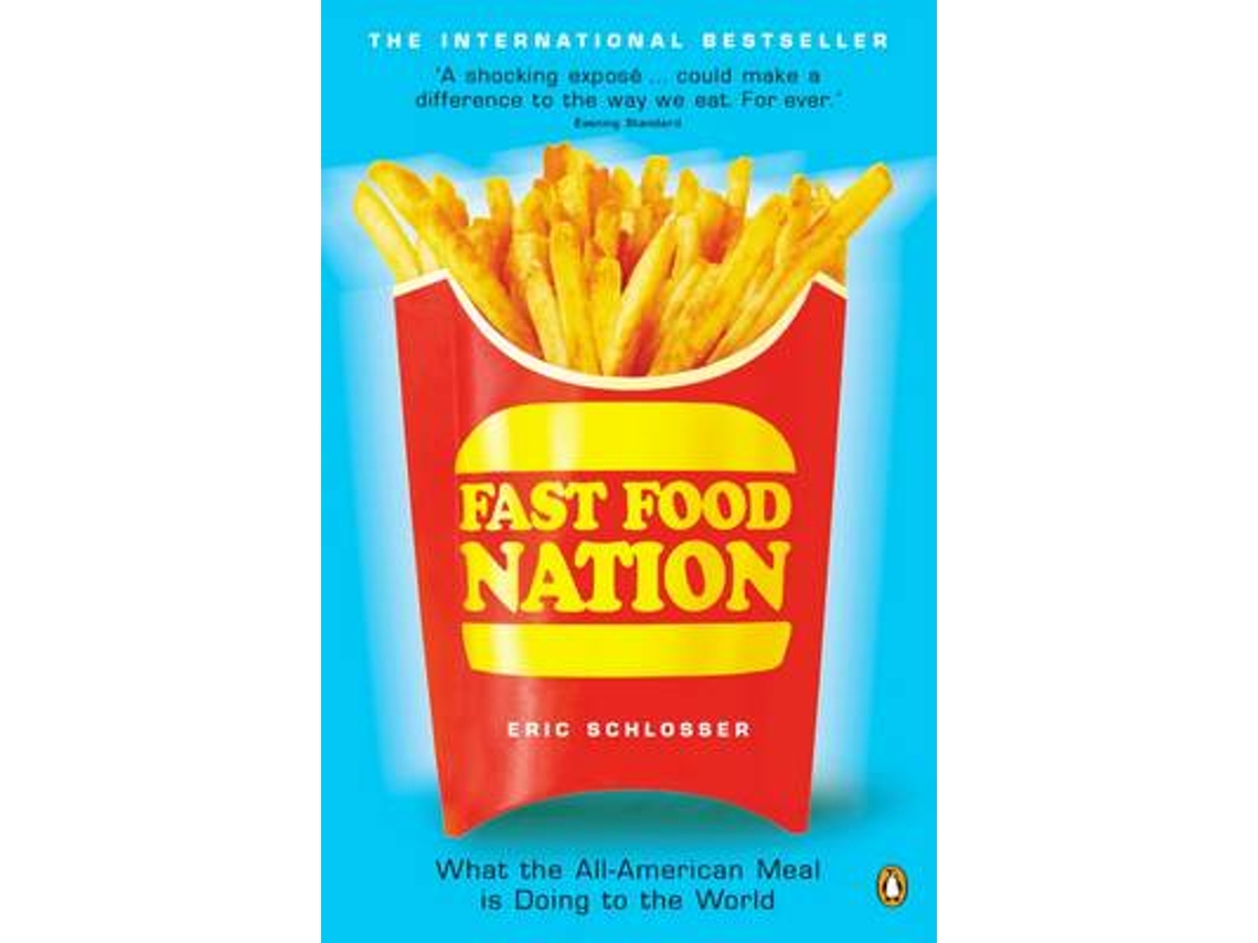 Livro Fast Food Nation de Eric Schlosser (Inglês)
