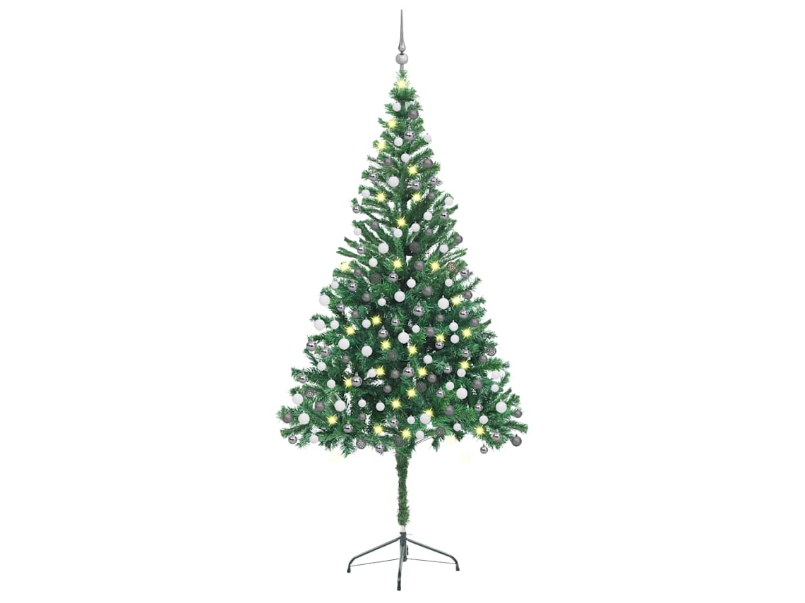 Christmas Tree, Christmas Trees Vidaxl Verde Pvc (210 Cm)