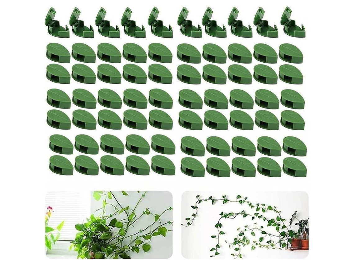 Novos Produtos 2025, 70 Clipes De Parede Para Plantas Trepadoras - Jardim, Casa, Escritório
