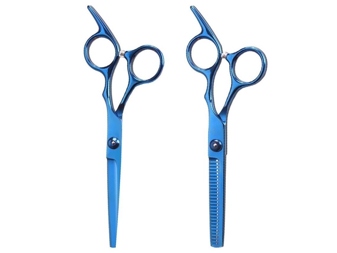 Tesoura De Desbaste Elysve Em Aço Inoxidável, 4 Polegadas, Corte Preciso, Para Salão E Uso Doméstico