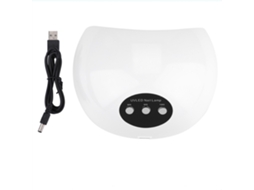 Lâmpada Uvled Portátil 24w Para Secagem De Esmalte De Unhas Com Design Fashion E 3 Modos De Timer