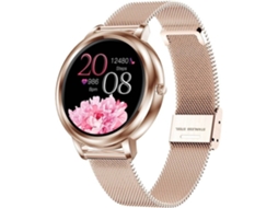 Smartwatch V8 Rosa Dourado