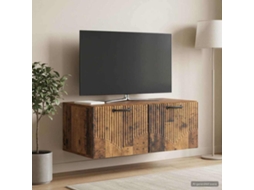 Vidaxl Gabinete de Tv de Parede Madeira Antiga 78,5 X 41 X 30 Cm