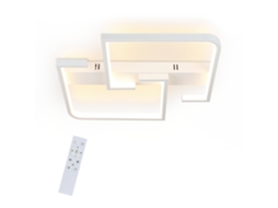 Led Luz de Teto de Metal Branco 35 W Regulável Lâmpada Moderna para Sala de Estar com Controle Remoto Lâmpada Quadrada de Designer Para NETTLIFE