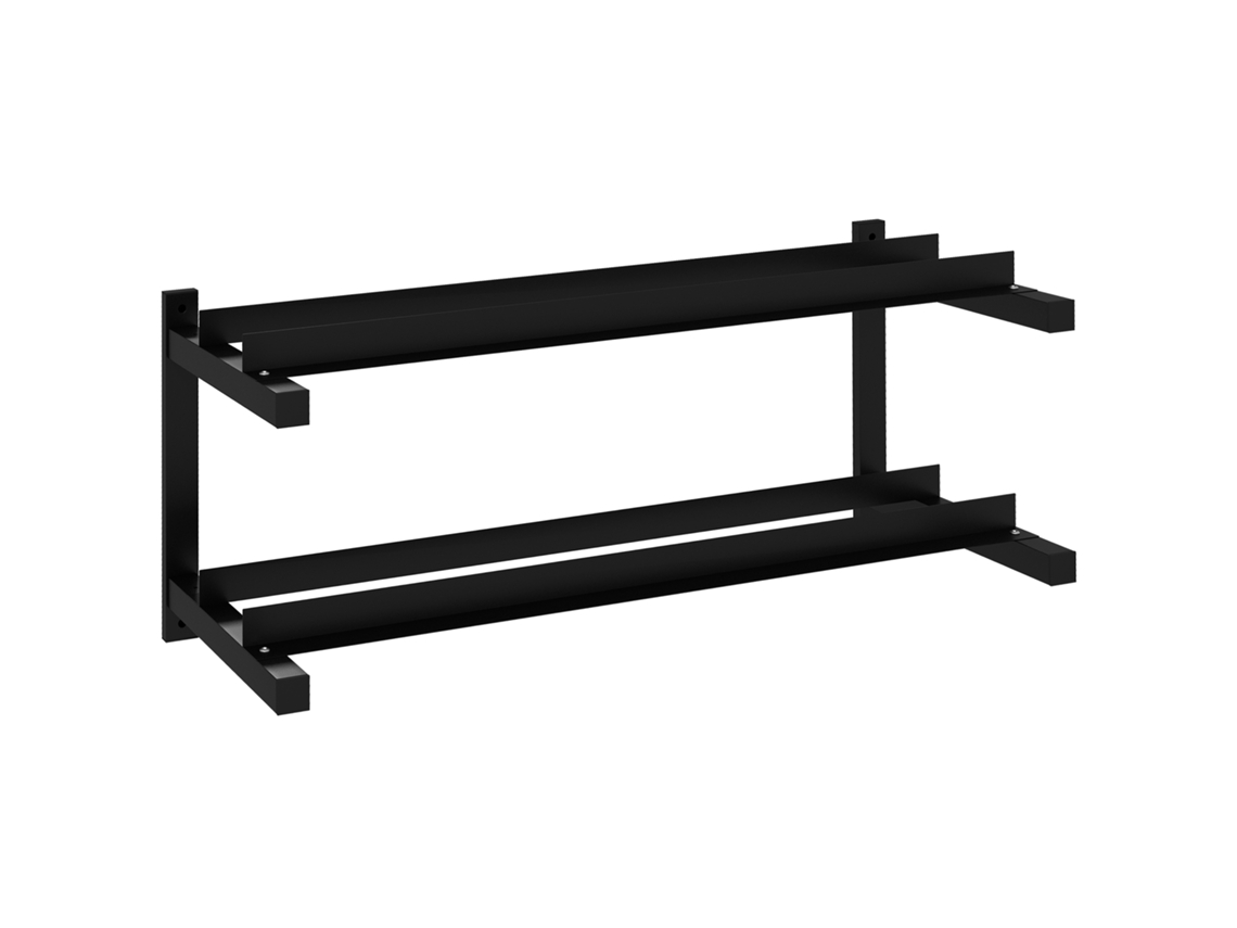 Suporte para Barra 2 Níveis PONTOCASA, até 70 Kg, 98x40x35 cm