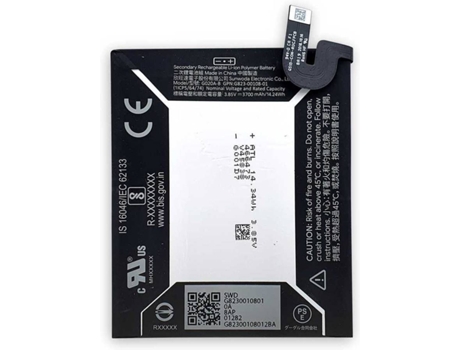 Bateria MOVITEK Google Pixel 3a XL (3700 mAh)