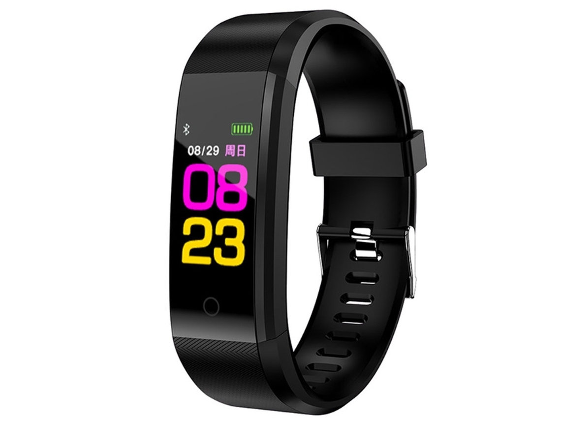 Smartwatch ID115 Plus Pulseira Fitness Monitor de Freqüência Cardíaca Pedômetro de Pressão Arterial Saúde Correndo Esportes SmartWatch para IOS