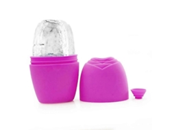Mini Rolo de Gelo para Cuidados Faciais, Molde Silicone Massageador Facial Contorno. GOKOCO