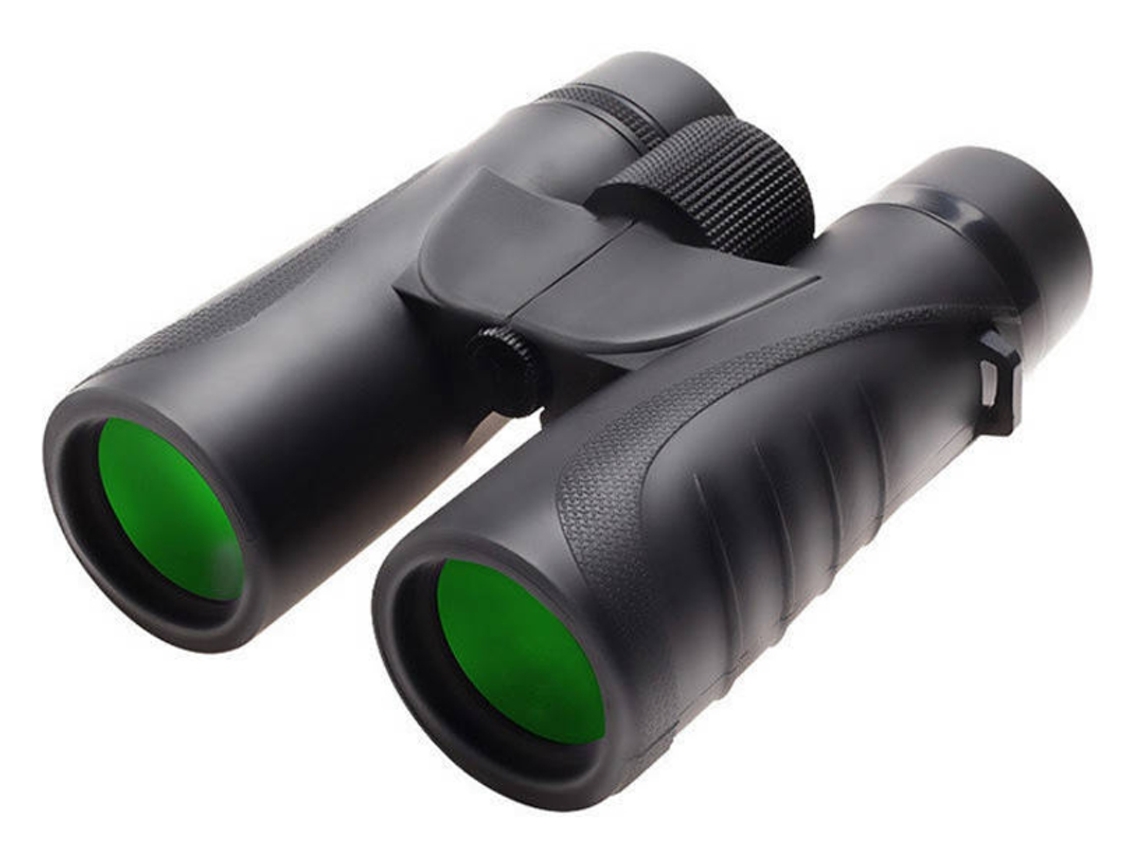 Binóculos 10x42 Bak4 Prisma Fmc Observação Pássaros Shows Caminhadas Acampamento Preto Bestvite