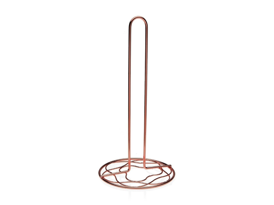 Suporte Para Rolos De Papel De Cozinha Versa Metal Aço (15 X 30 X 15 Cm)