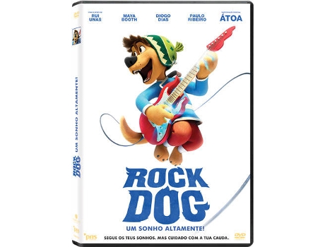 DVD Rock Dog - Um Sonho Altamente! (De: Ash Brannon)