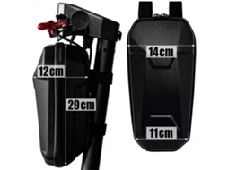 Bolsa de armazenamento frontal Wheel Up, com espelho, para patinetes e bicicletas BRILVIBERA