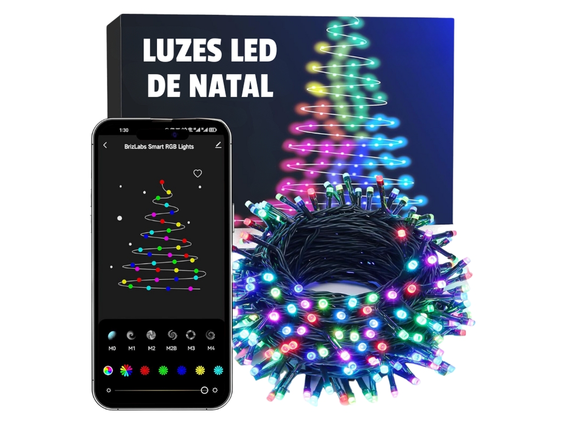 Luzes Led Natal 50 Led