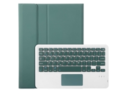 Capa Com Teclado Bluetooth Xiaomi Pad 7 11.2 Verde Escuro