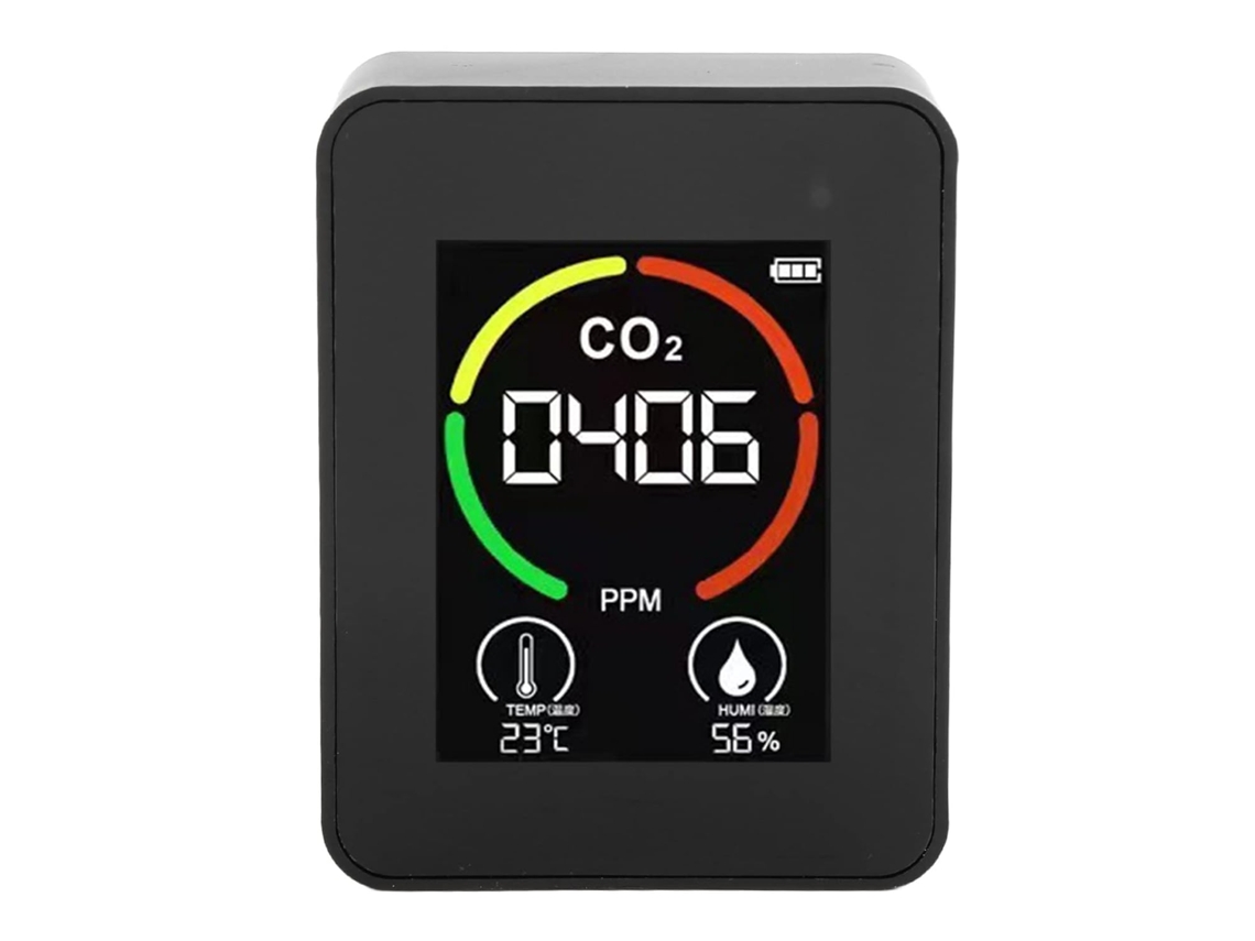Medidor De Qualidade Do Ar Para Co2, Tvoc