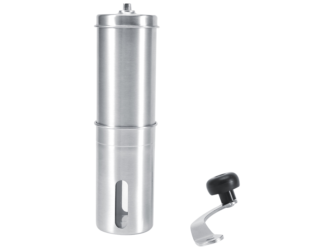 Moedor De Café Manual Laxiscreed Em Aço Inoxidável Com Moagem Fina E Design De Borda Enrolada