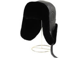 Gorro de esqui SFUSHOS, pele de coelho, quente, com aba