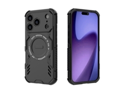 Capa Protetora À Prova De Choque Para Iphone 17 Pro, Capa Para Celular, Preta
