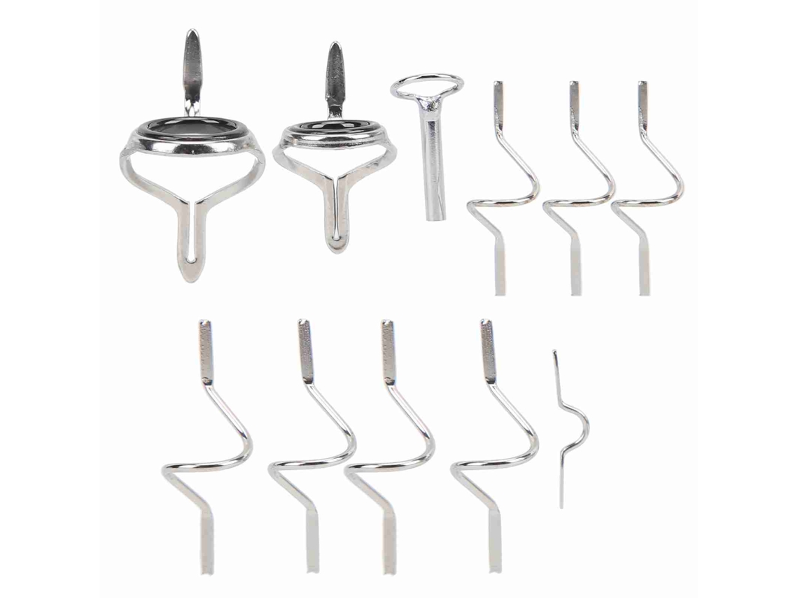 Porta Bobinas de Pesca de Danu26, com 8 Eixos, de Plástico, com Silicone