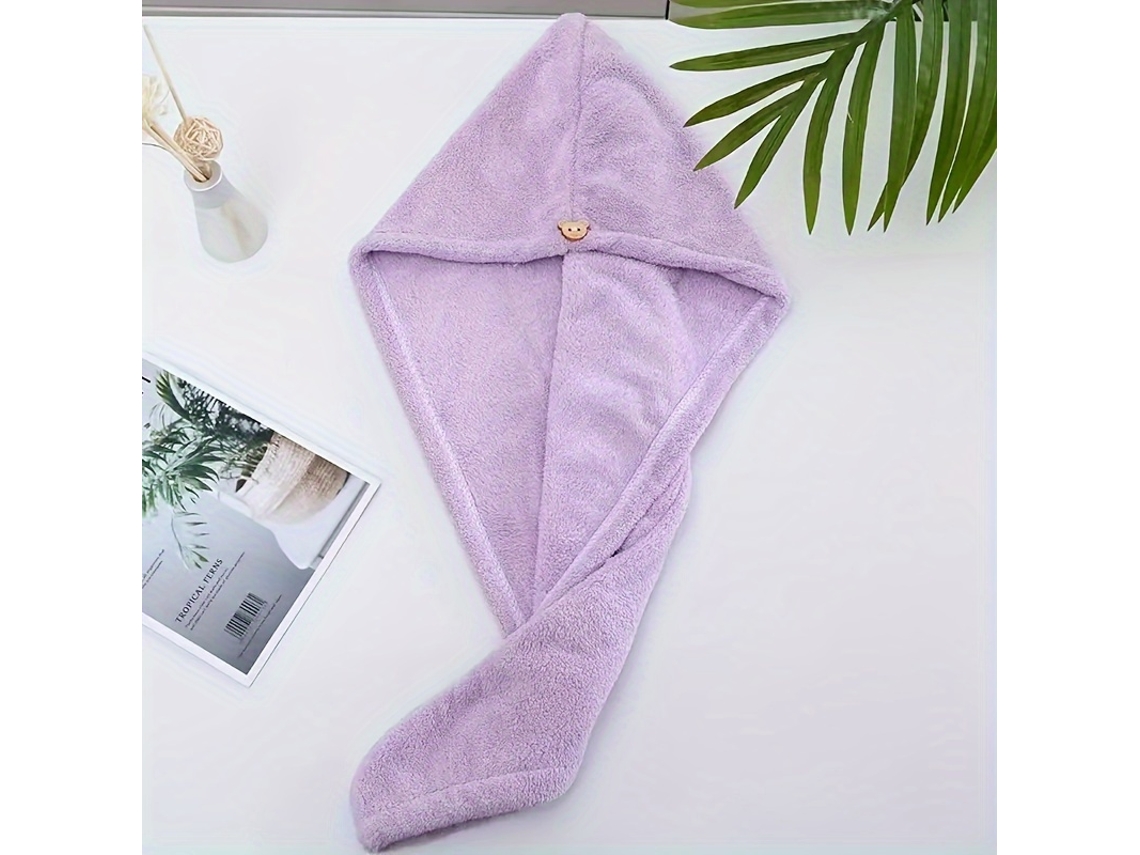 Toalha Absorvente Secagem Rápida, Alta Absorção para Cabelo Molhado, Ideal para Piscina, Academia, Spa Ou Praia STELASPLEN