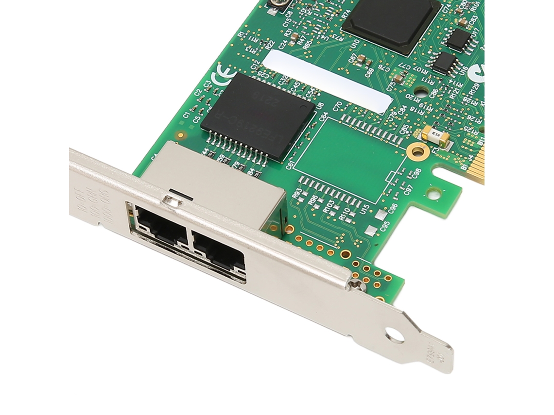 Placa De Rede Pcie 5gt/s Adaptador De Ethernet Gigabit Pci Express 2.1 I350am2