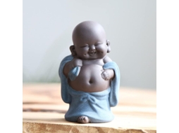 2026 miniatura Ornamental de Cerámica Del Buda Maitreya, Divertida, para El Té, La Mesa, El Despacho o El Coche.