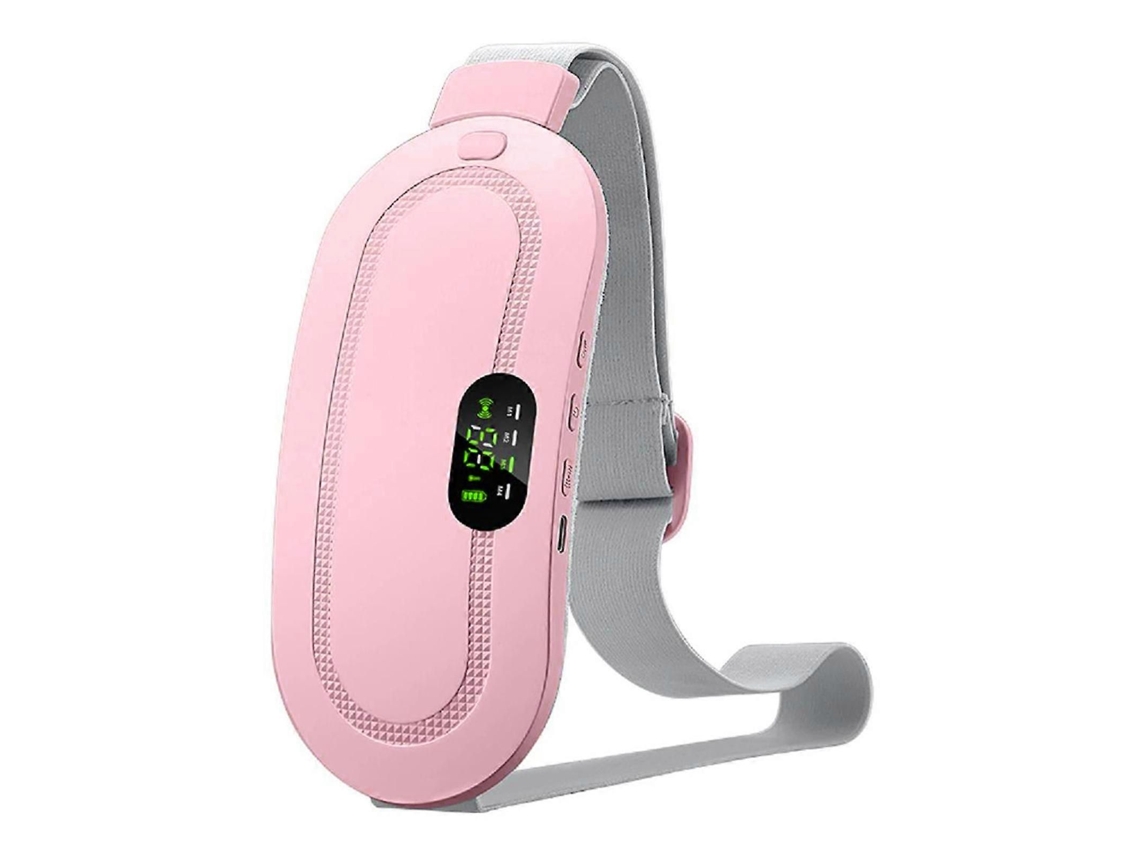 Almofada Térmica Menstrual Sem Fio Para Cólicas, Aquecedor Uterino Inteligente E Portátil Com Massagem Vibratória, Ideal Para Alívio Da Dor Femin