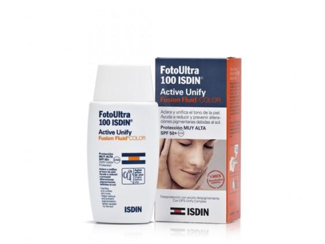 Isdin FotoUltra 100 Active Unify Color Fusion Fluid FPS 50+ 50ml