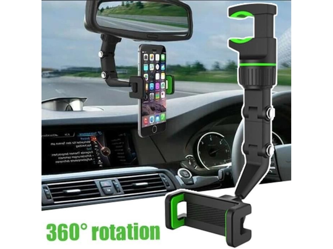 Suporte de Telefone Celular para Carro Suporte de Telefone Celular Resistente 1200 Suporte Ajustável Espelho Retrovisor Viseira Solar GOTOSEEU