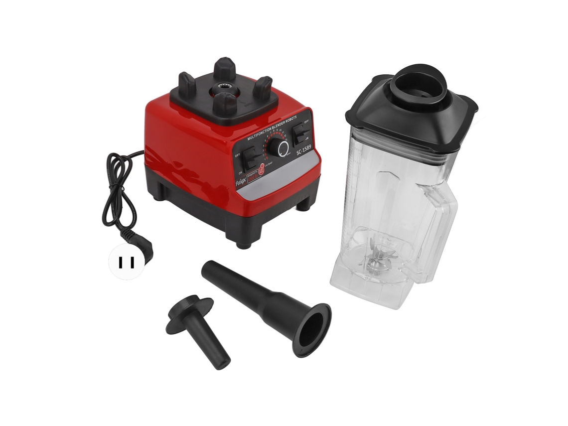 Processador de alimentos e liquidificador multifunções 4500W com 2L e 6 lâminas de aço inox LAXISCREED
