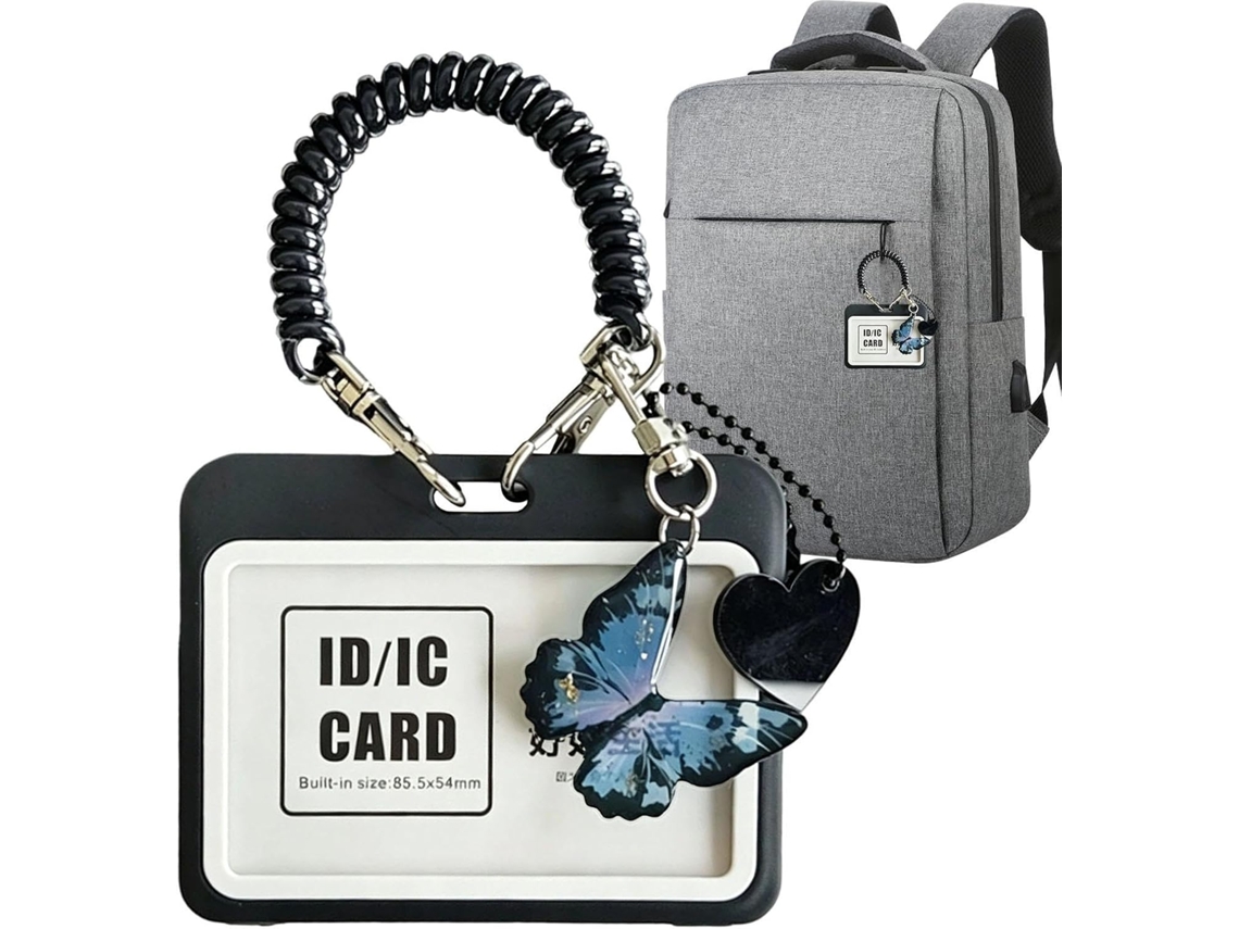 Porta Retratos Bolsa, Porta Cartões Com Cordão De Primavera, Porta Cartões Colecionáveis Crianças, Adultos