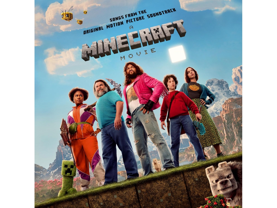 Minecraft Movie Songs From The Original Stop Motion Picture Vários Artistas Vinil Verde Azulado Watertower Music