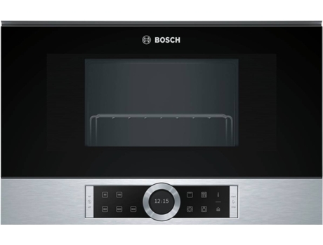 Micro-ondas Encastre BOSCH BER634GS1 (21 L - Com Grill - Inox) — 21 L | Com Grill | Interior Aço Inoxidável