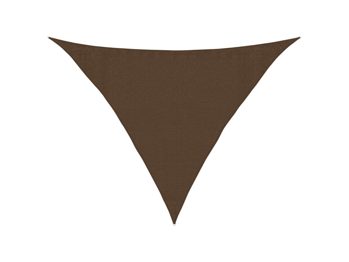 Sun Sail, Sun Sails Vidaxl Marrom Polietileno (3.5 X 3.5 X 4.9 M)
